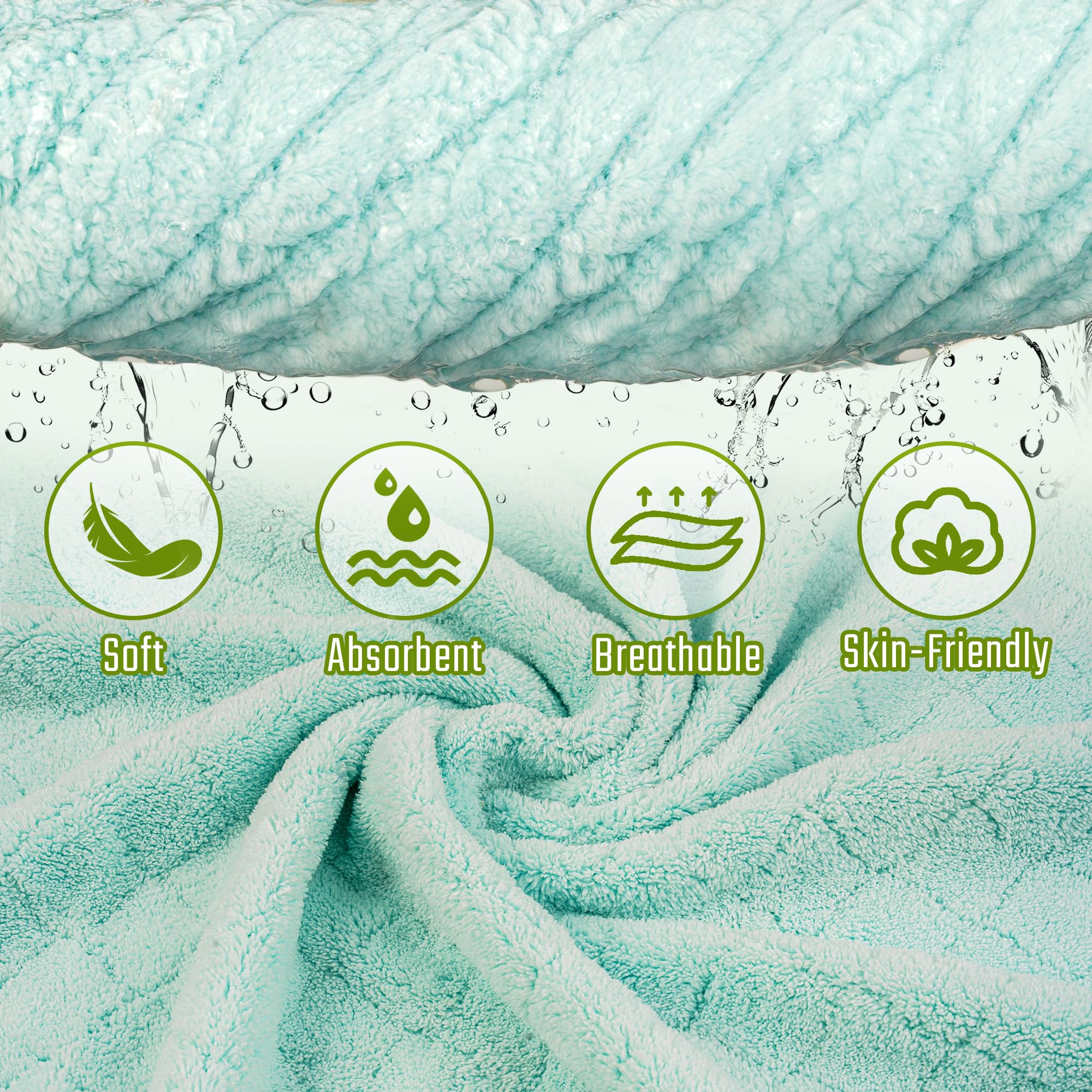 Toallas para niños pequeños con capucha, toalla de baño con capucha, toallas de bebé para niños y niñas de 0 a 5 años, paquete de 2 toallas de baño gruesas y absorbentes, toalla de playa