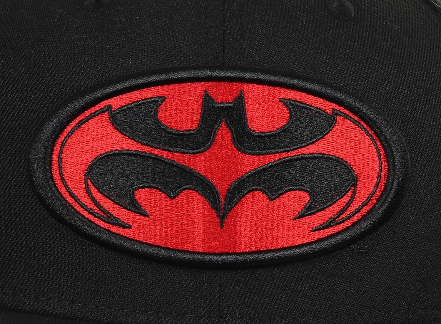 New Era Batman and Robin George Clooney Logo 59Fifty Fitted Hat (US, Numeric, 7, Black) - Image 3