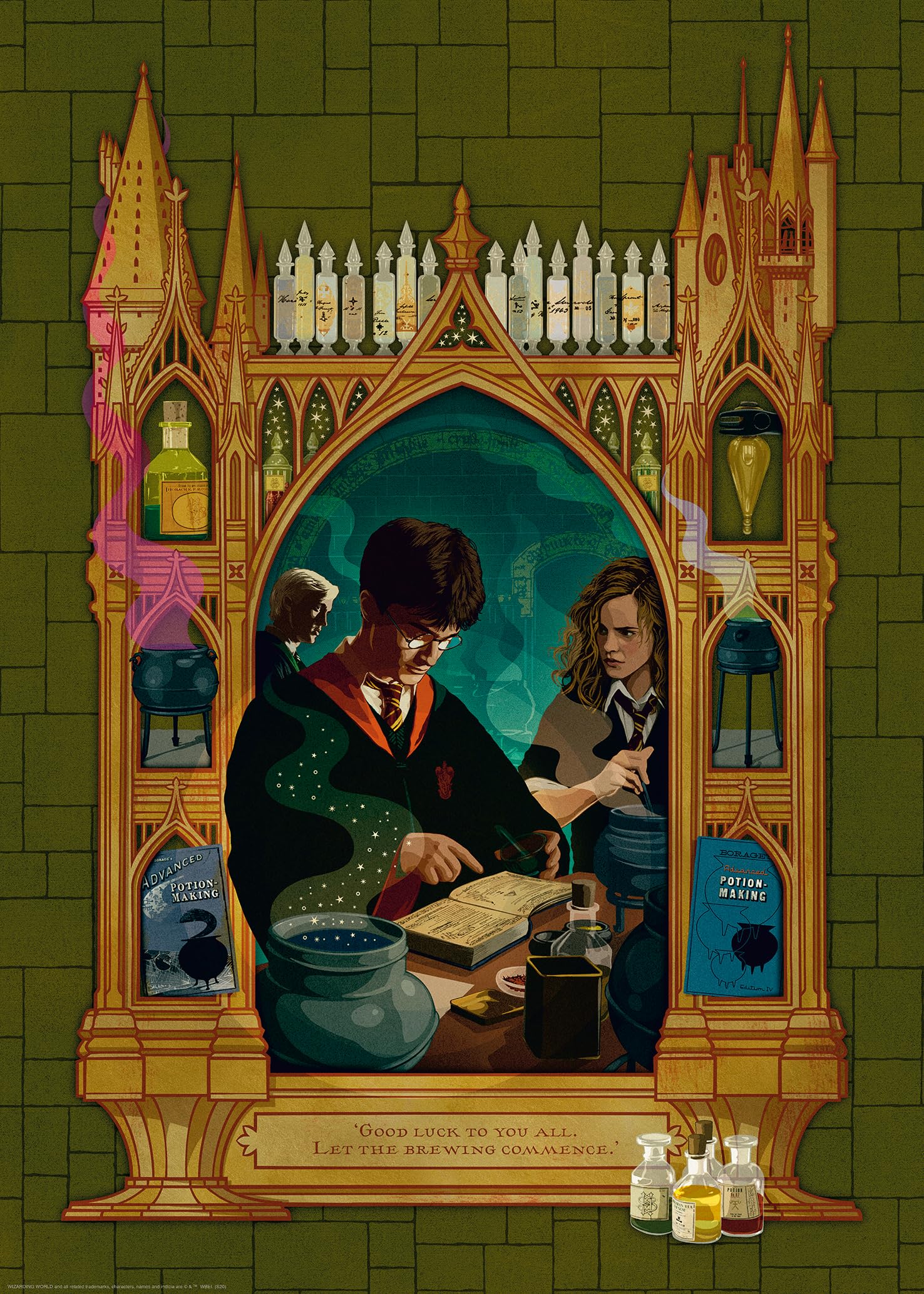 Ravensburger - Puzzle Adulte - Puzzle 1000 p - Harry Potter Challenge Puzzle - 14988