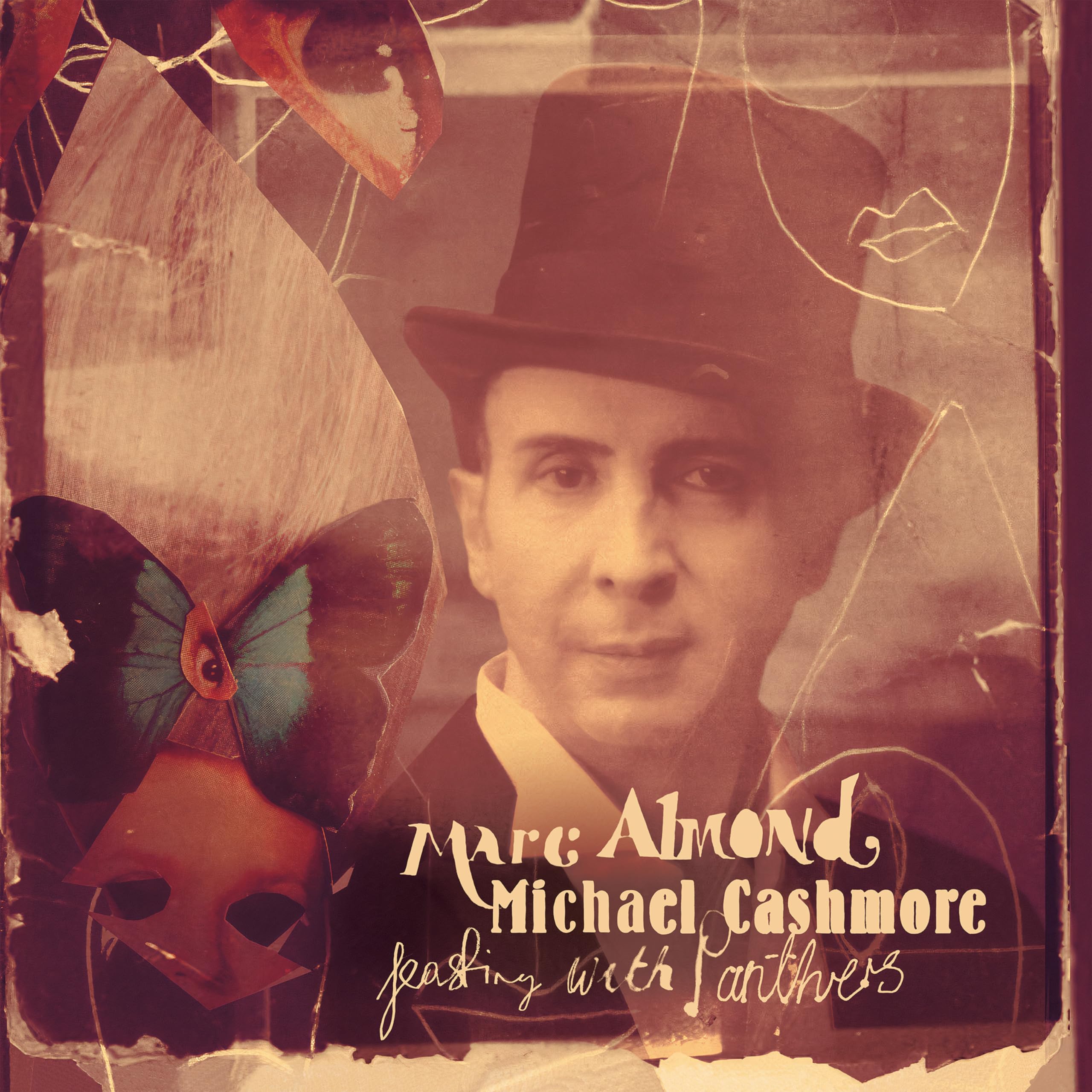 ALMOND, Marc/MICHAEL CASHMORE - Feasting With Panthers - clear peach vinyl 2xLP