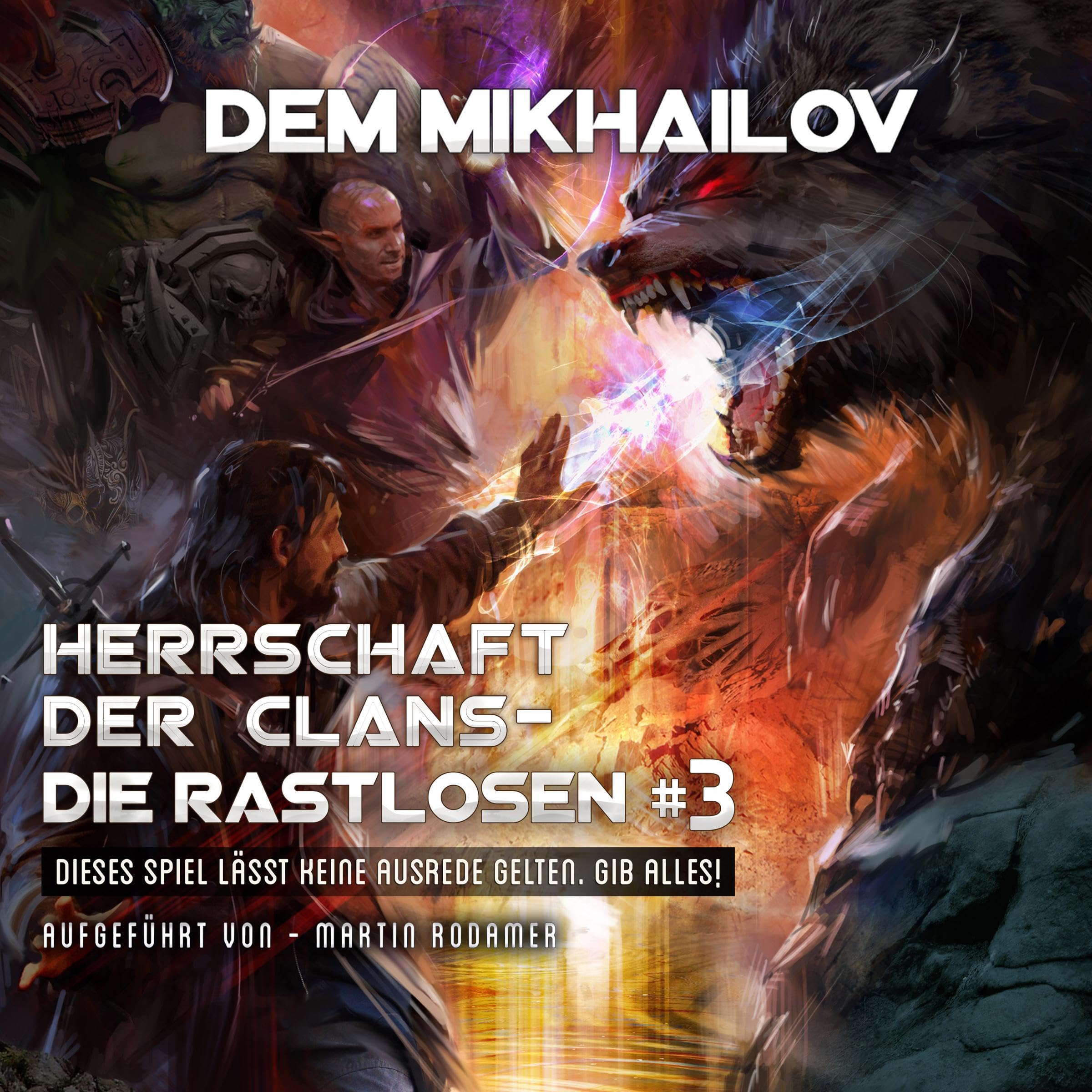 Cover art for Herrschaft der Clans - Die Rastlosen 3. LitRPG-Serie