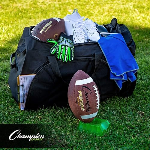 Miniatura 59 de Champion Sports Premium Football Kicking Tee for Kickoff Practice - Ball Holder Tees for Footballs - Kicking Block and Accessories for Adults, Kids