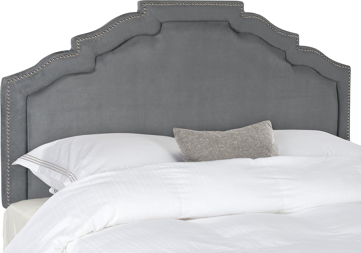 Safavieh Home Alexia Modern Grey Headboard, Queen