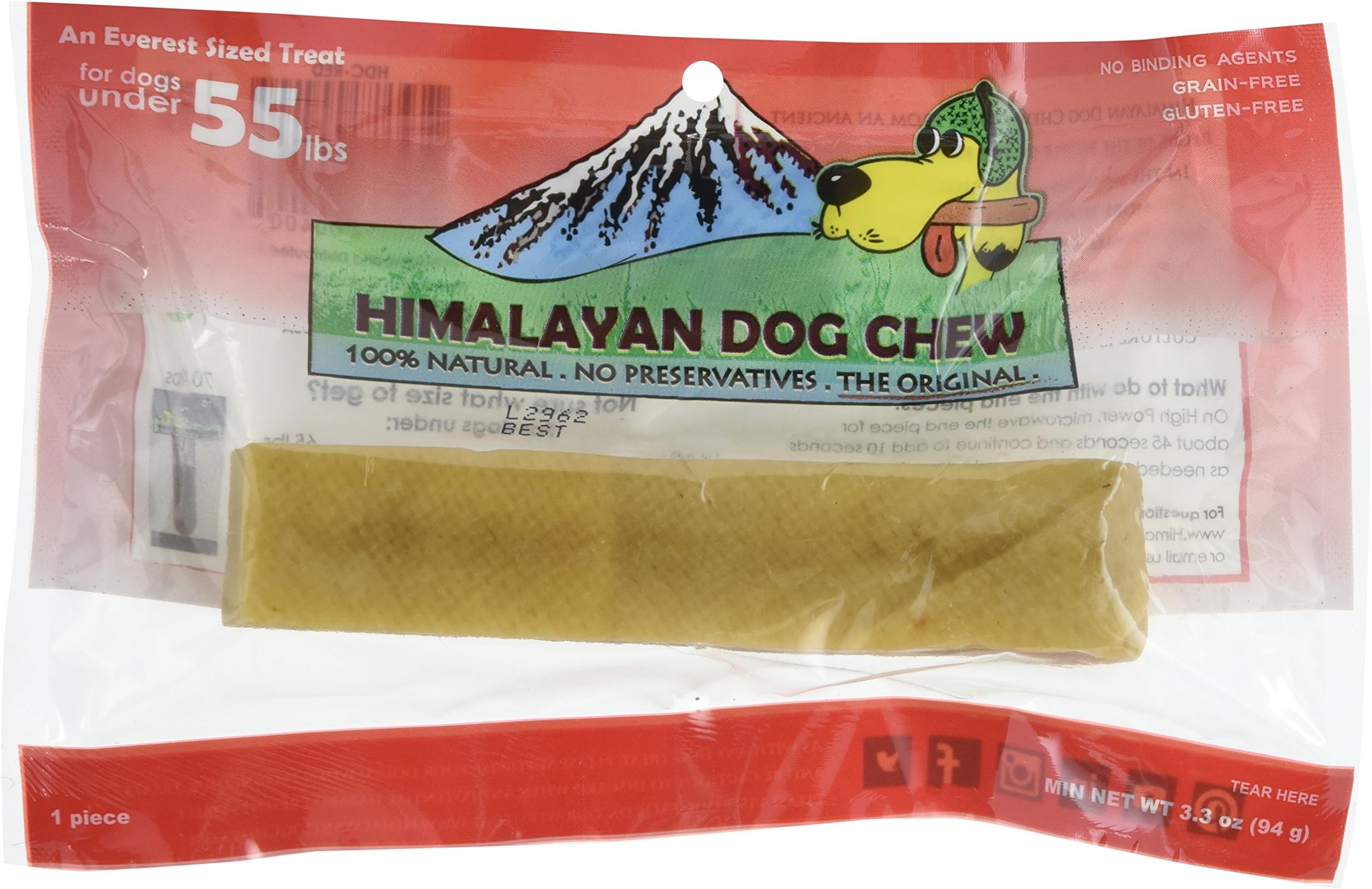 PEUCD Himalayan Chews, Dog Chew Treat Made of Yak Milk