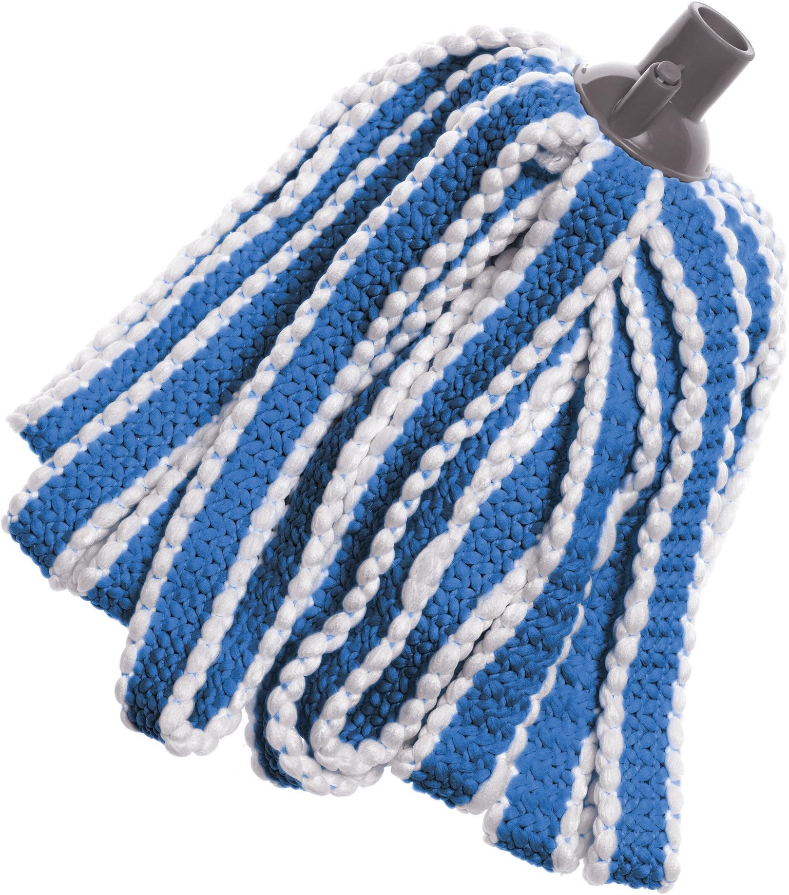 Addis MEGA 100% Microfibre Mop Replacement Refill head, Blue & White