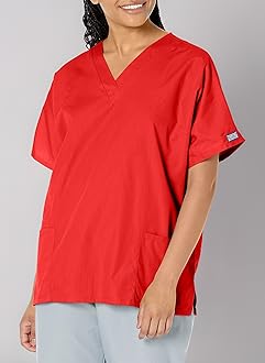 Cherokee Women Scrubs Top Workwear Originals V-Neck 4700