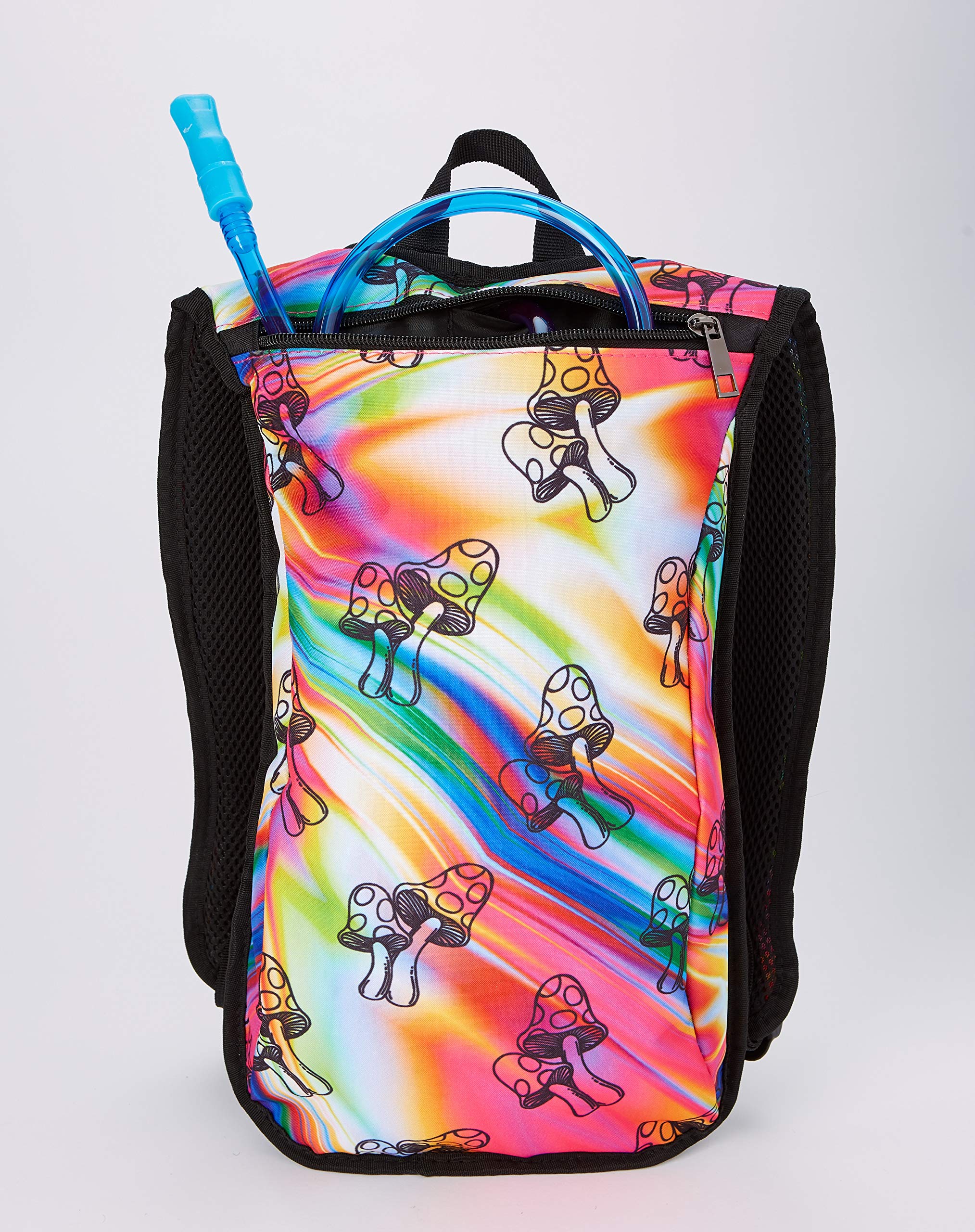 Looking for this bag by Spencer\'s trippy mushroom mini backpack Little Frog Mushroom Mini Backpack | Hot Topic main image 3