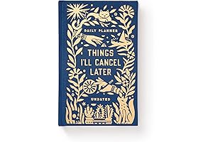 Brass Monkey Things I'll Cancel Later Undated Mini Planner 2023