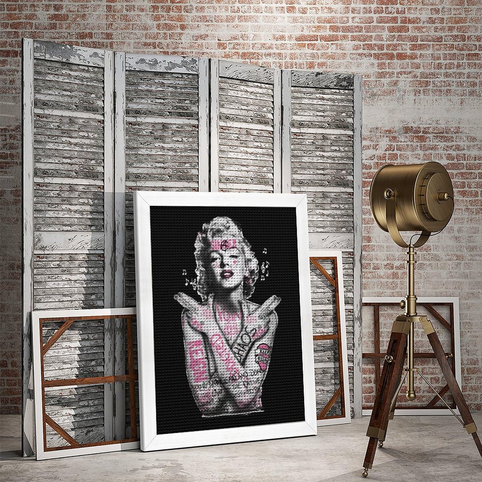 Amazon | マリリンモンロー ダイヤモンドアート 5D ビーズアート