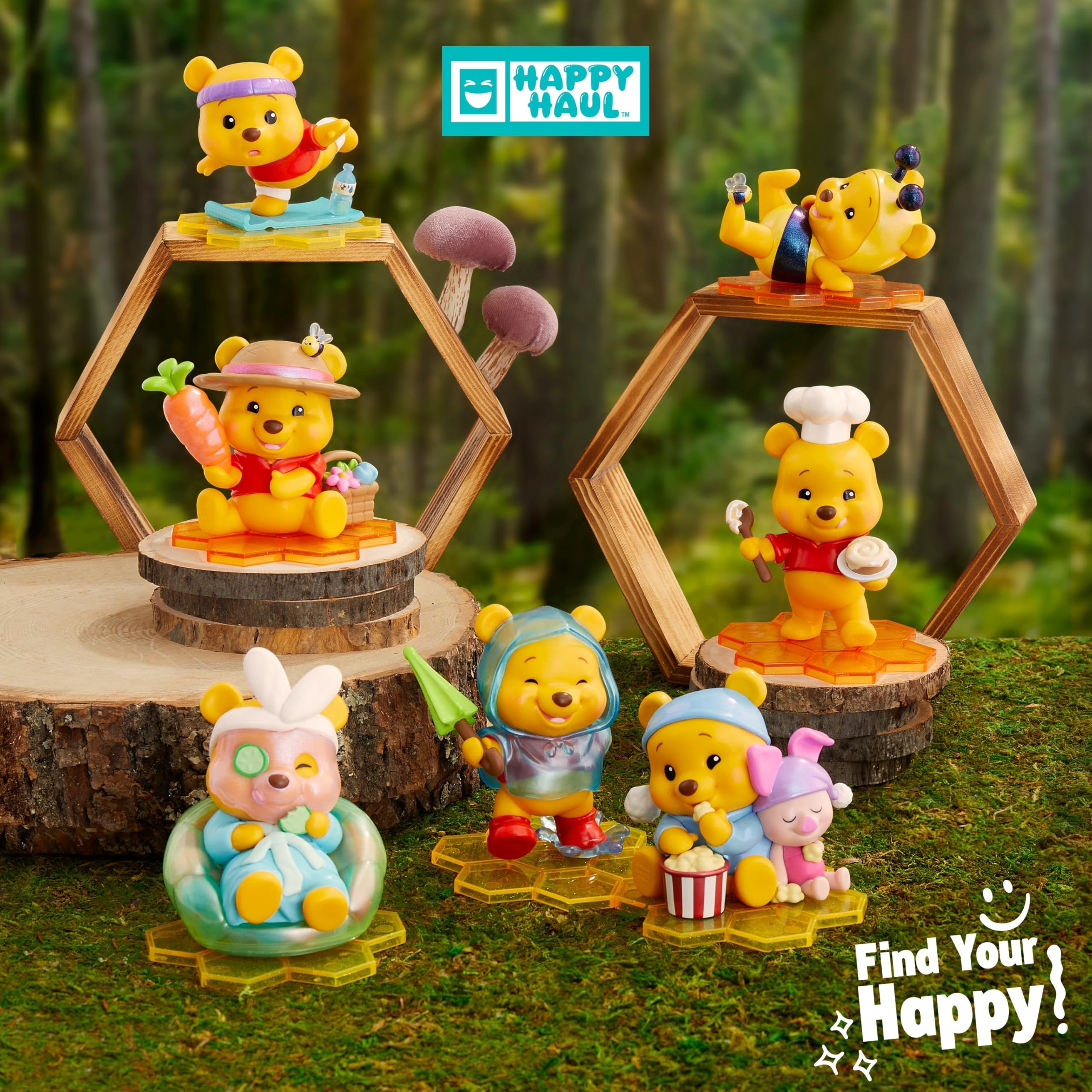 Amazon.com: HAPPY HAUL Disney Winnie the Pooh Hunny Crew Designer