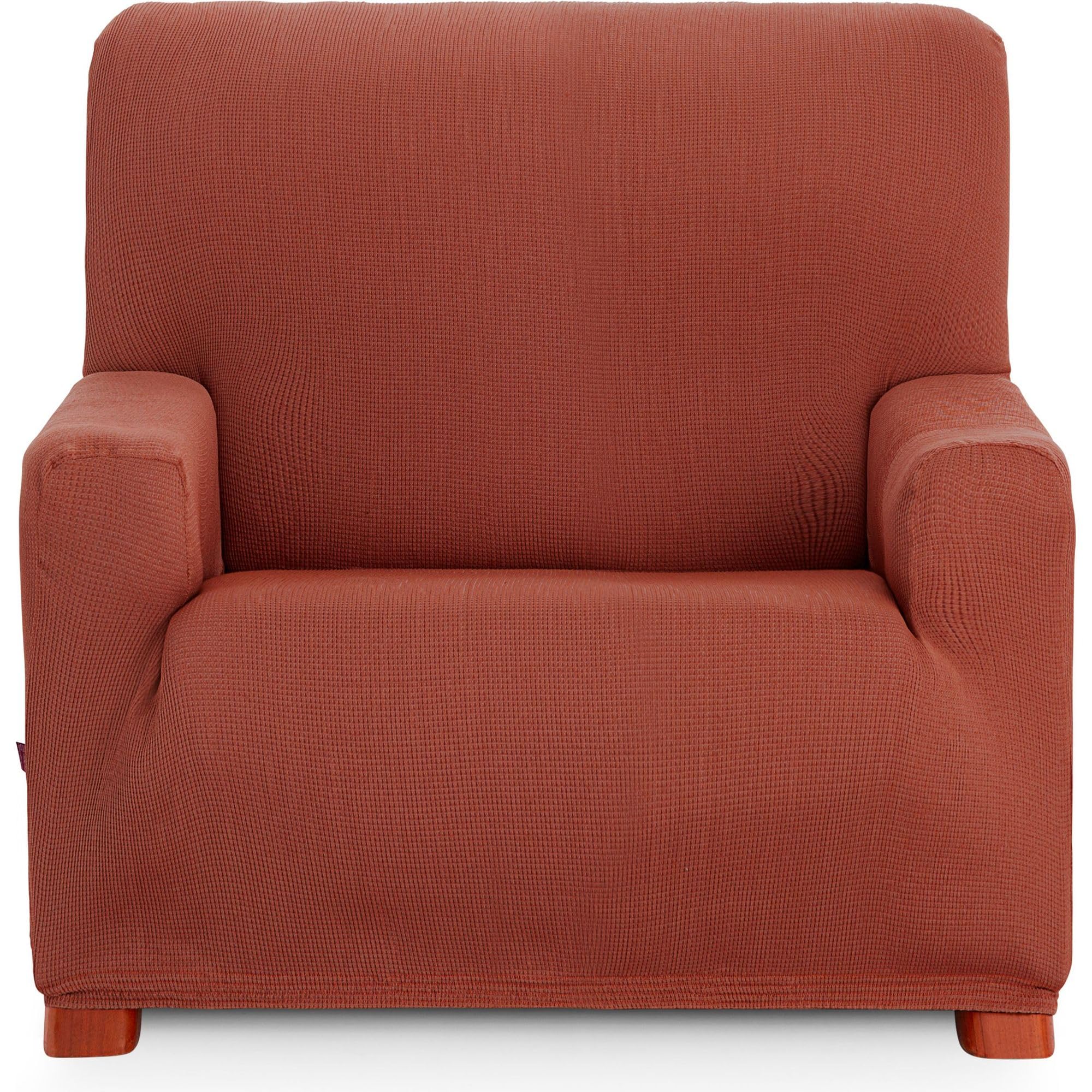 ECOMMERC3 Universal and Versatile 1 Seater Sofa Cover - Easy to Install Boiler Colour Protector for Back Seat and Arms