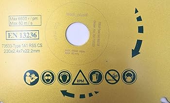 ダイアモンドブレード ‼️ Amazon.co.jp: Rio Nntmダイヤモンドソーブレード230 mm x 2.2