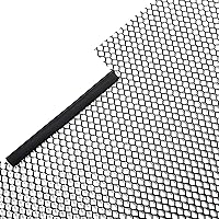 Vista 6 de HECASA Juego de malla de rejilla compatible con Chevy Chevrolet Corvette C8 2020-2023 malla frontal de panal de abeja protector exterior rejilla