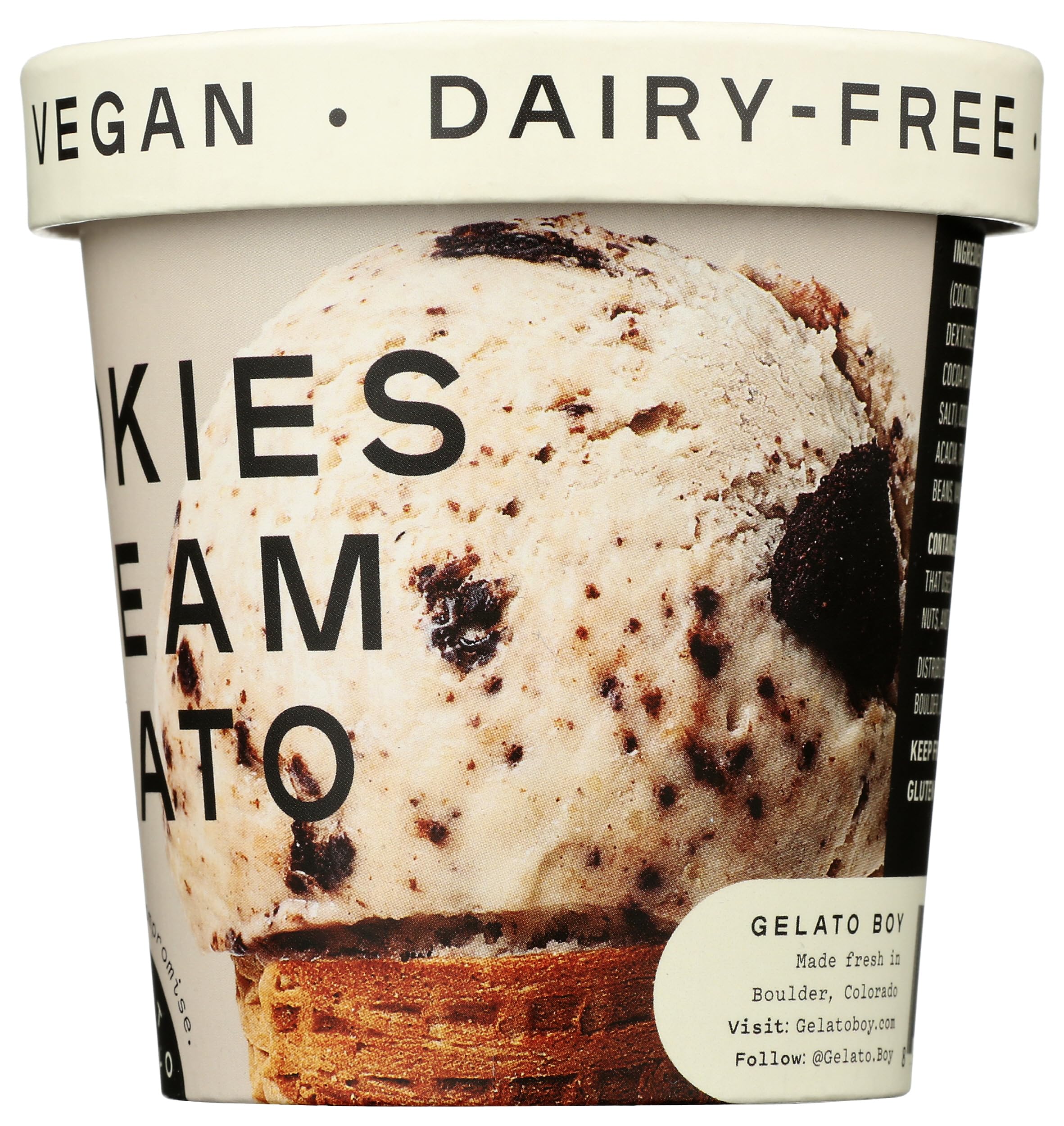 Gelato Cookies Cream Dairy Free, 16 Fl Oz | Grocery Pickup