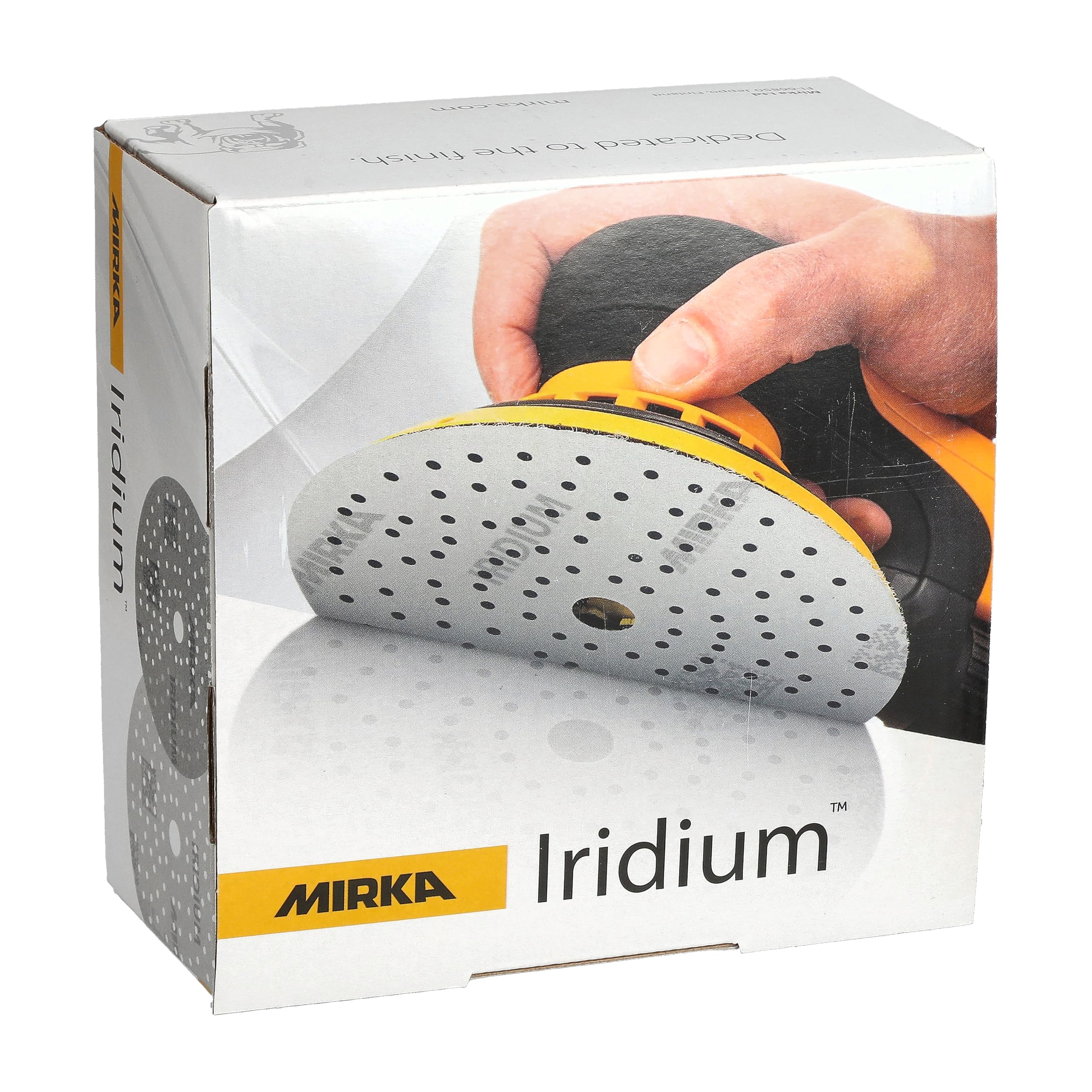Mirka Papier ścierny Iridium 150 mm rzep 121 otworów ziarnistość 240