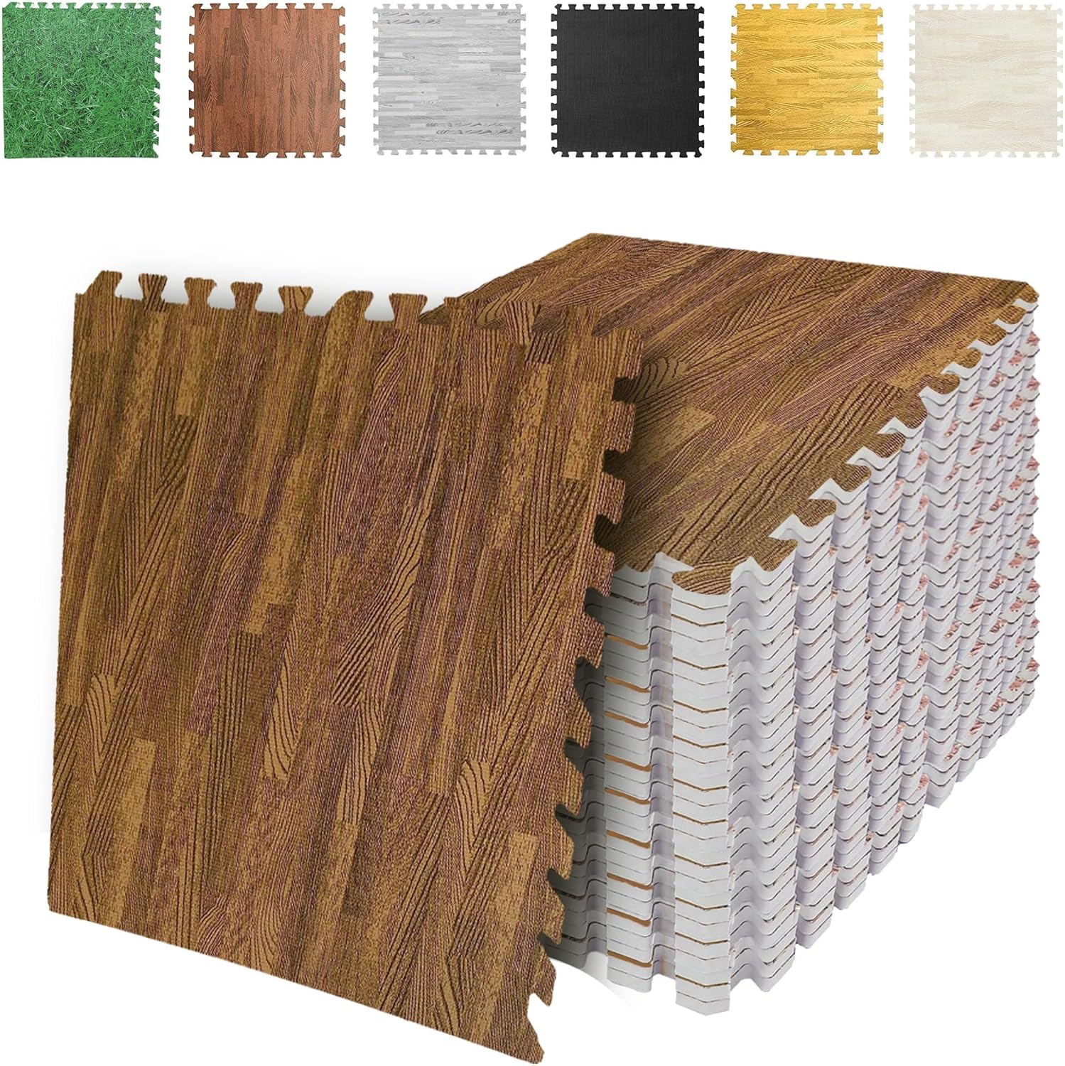 SG Traders Eva Foam Mats Interlocking Gym Flooring Puzzle Exercise Mats