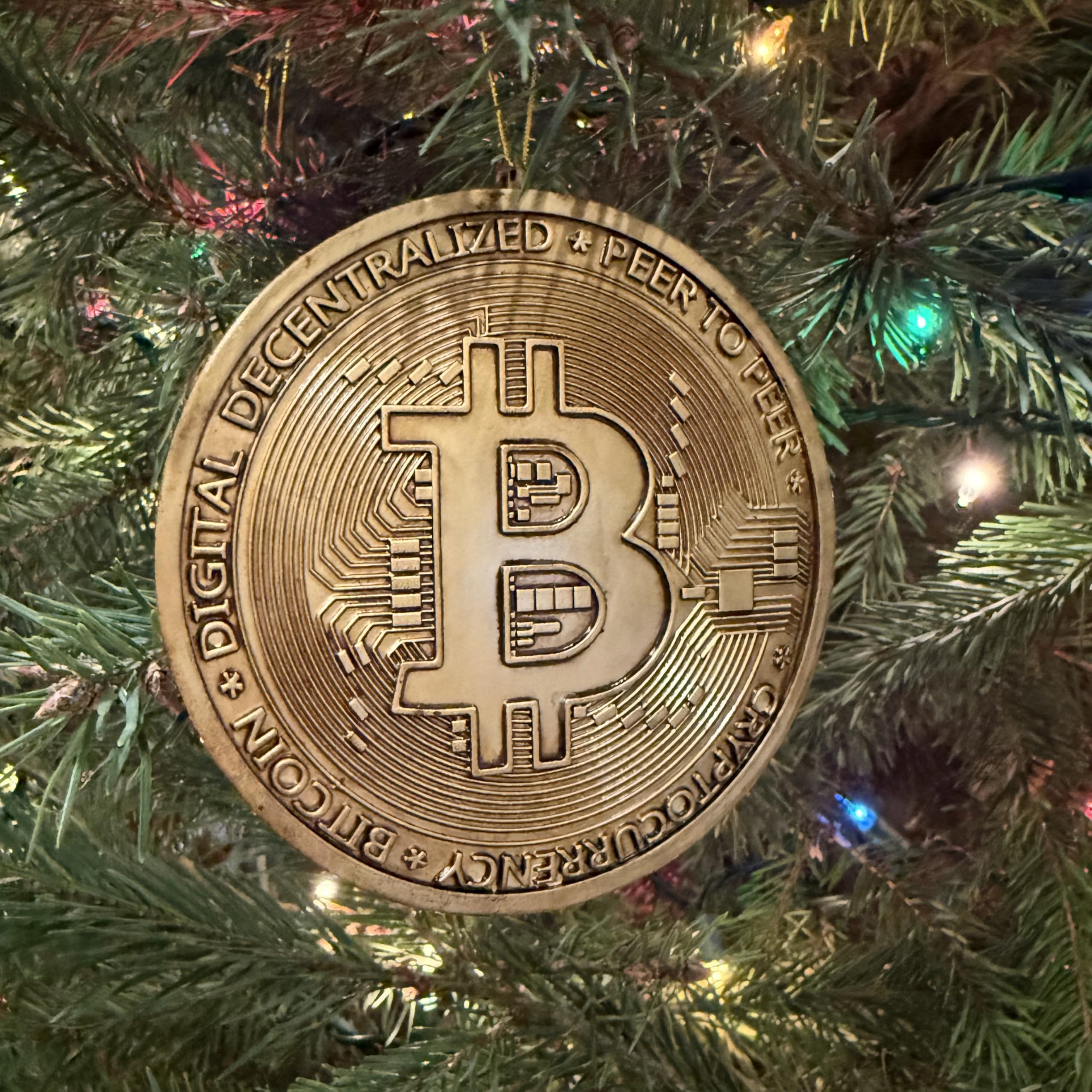 Amazon.com: Tree Buddees Bitcoin Christmas Ornament Cryptocurrency Money  Ornaments : Home & Kitchen