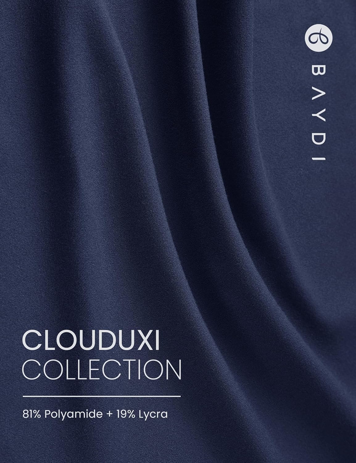 BAYDI Clouduxi Leggings with Pockets for Women,25" High Waist Tummy Control Workout Gym Yoga Pants