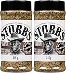 Stubb's Black Pepper & Smoke Rub Seasoning, Crafted with Applewood Smoke, Texas BBQ, Flavourful Barbecue Rub for Brisket, Burgers, Chicken or Pork, 345 g