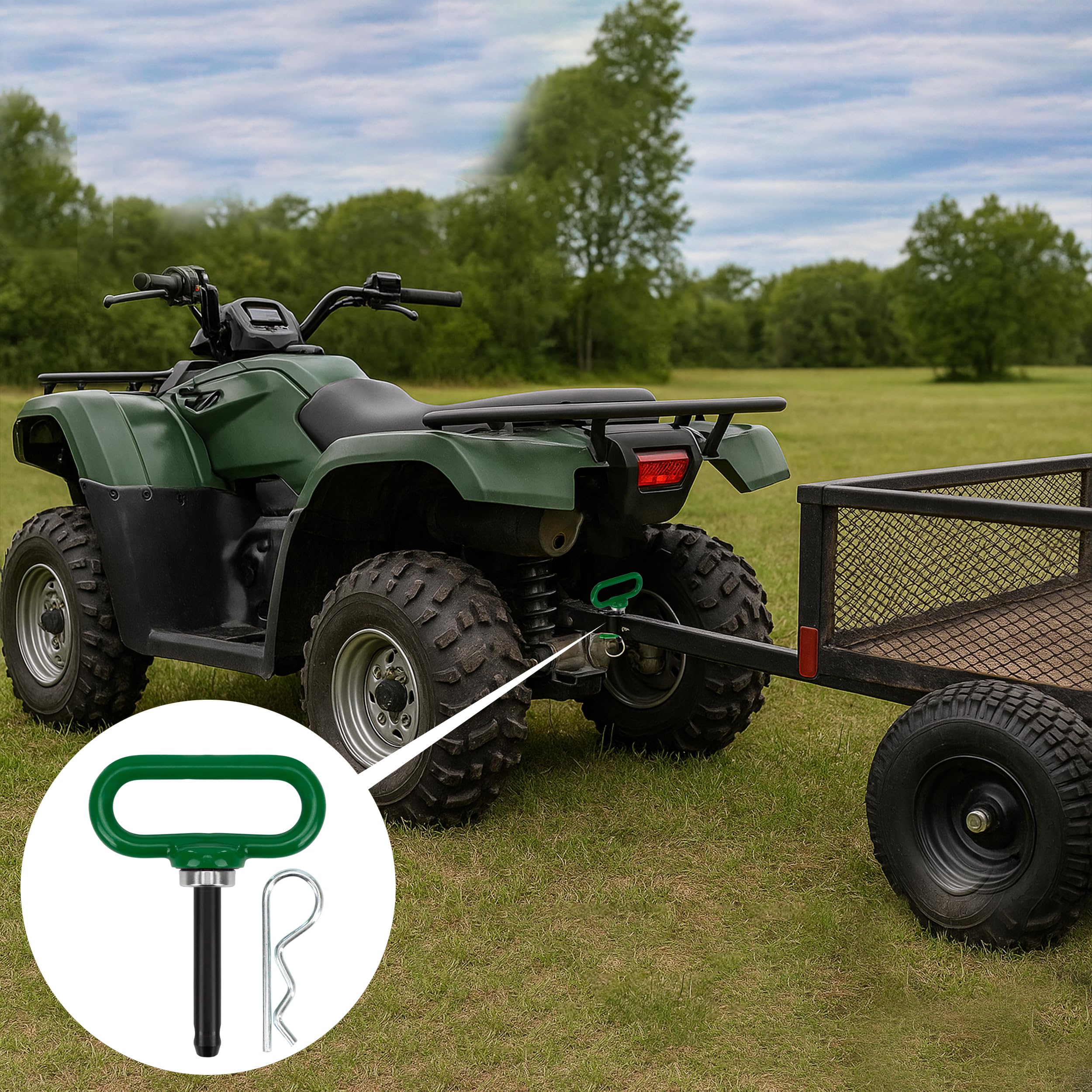 Ultra-Strong Magnetic Hitch Pin - 1500 lb Capacity -7