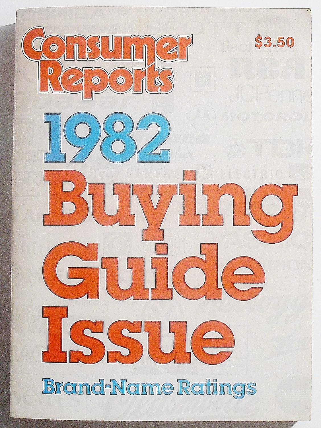 Consumer Reports Buying Guide Issue 1982 Consumer Reports