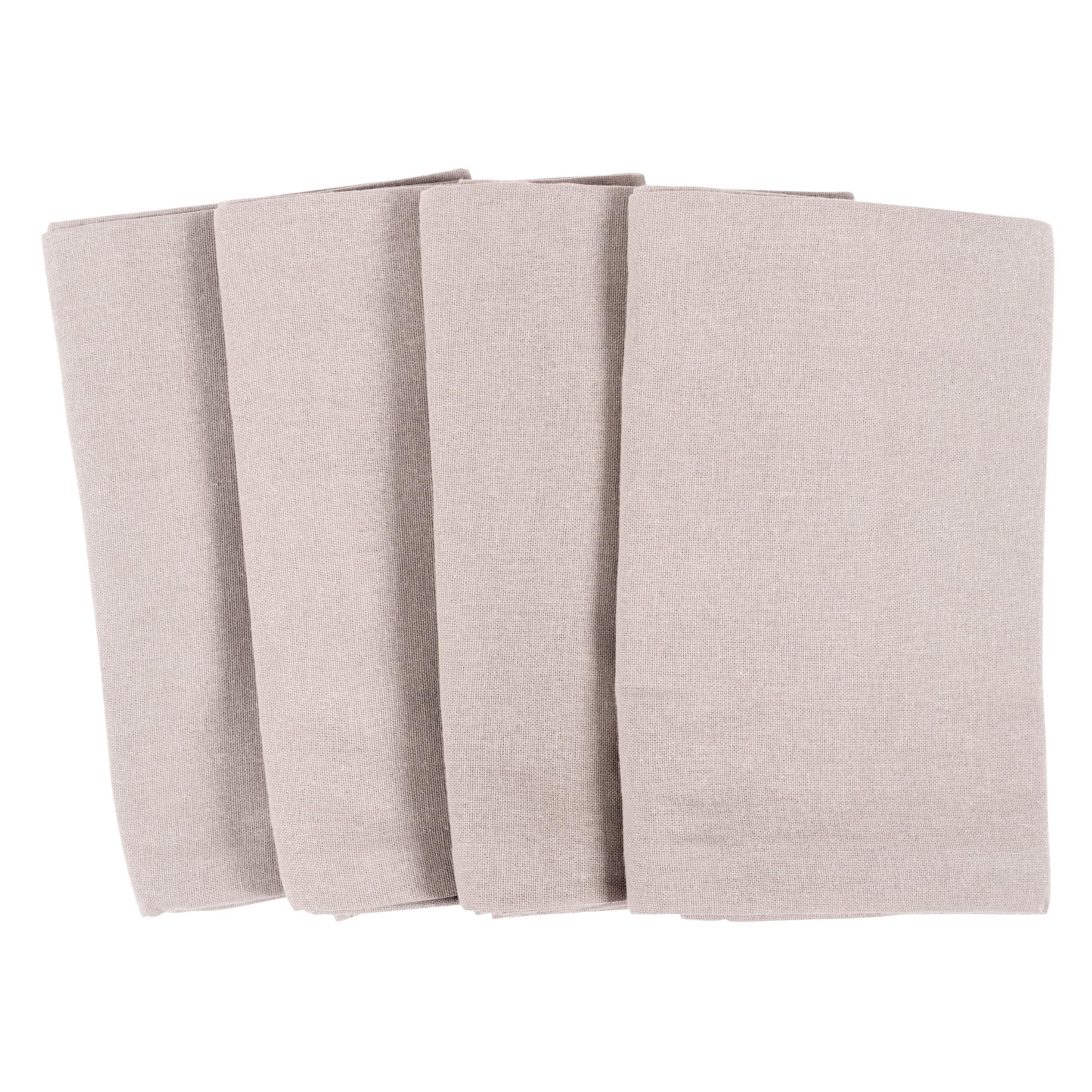 Bed Bath and Beyond Simply Essentials Flour Sacks - Set of 4-38" L x 32" W Gray