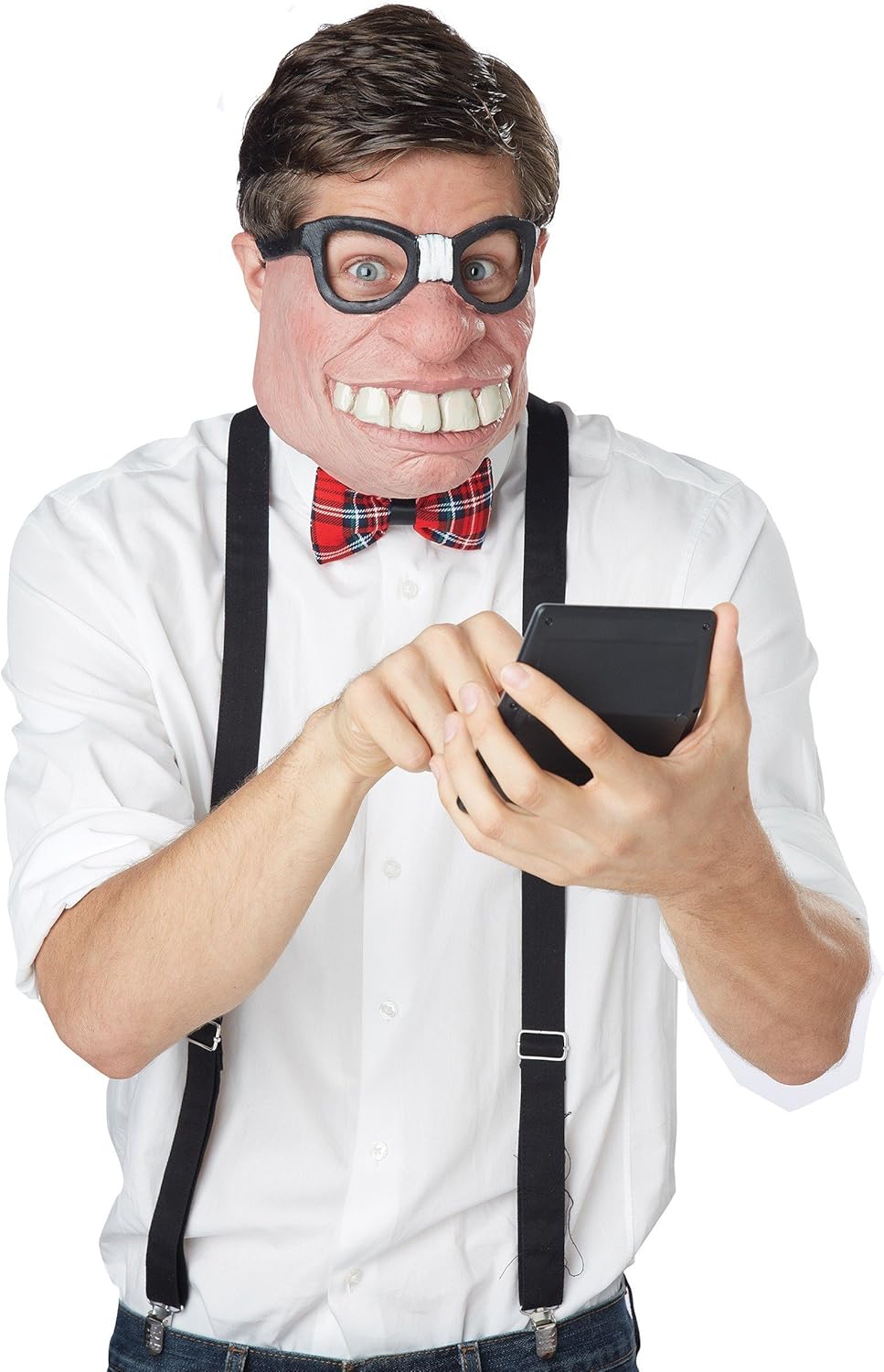 California Costumes Men's Geeked Out Mask