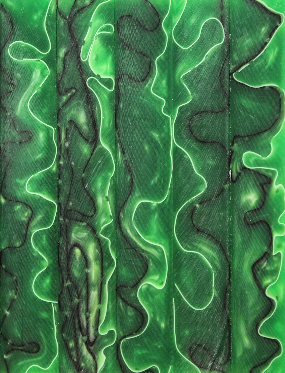 Acrylic Pen Blanks (5Pack, Emerald Green)