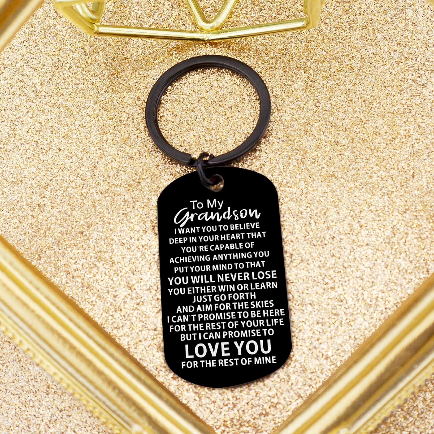 Ibiwe Grandson Gifts from Grandma Grandpa Grandsons Birthday Gift for Teen Boys Men - Image 5