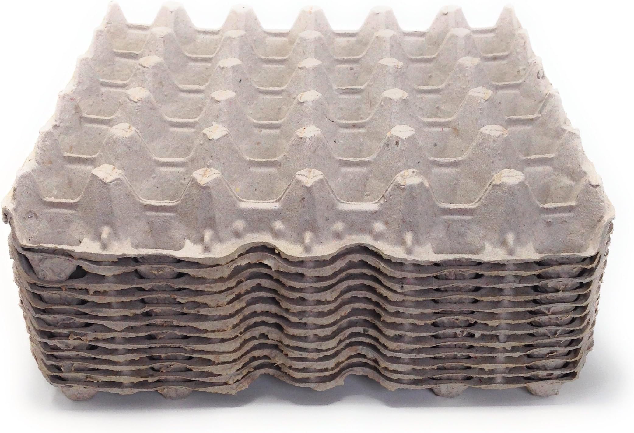 Egg Flats for Small to Extra-Large Chicken Eggs (30 Eggs Per Flat - Pack of 12 Cardboard Flats)