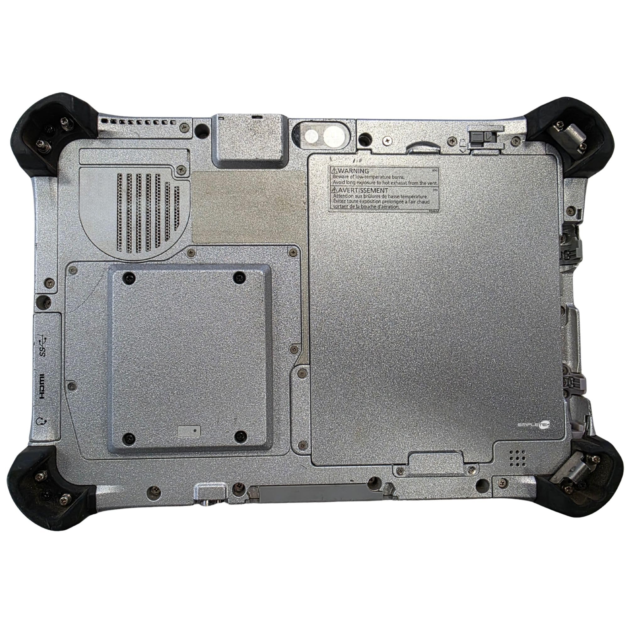 SIMPLETEK - Tablet Rugged 10.1" Windows 7 Pro | i5-6300U | 8GB RAM |120GB SSD | IP65 MIL-STD-810G | LTE GPS | Con Caricatore (Ricondizionato)