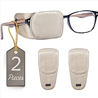 Vista 39 de Astropic Parche de seda para ojos para adultos, niños, gafas para cubrir cualquier ojo (mediano, azul cielo)