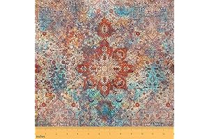 Chic Tribal Mandala Upholstery Fabric