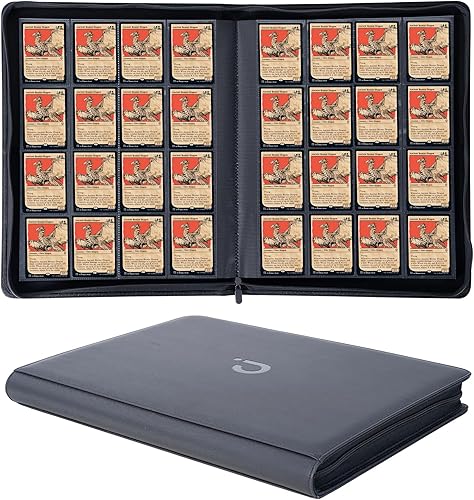 D DACCKIT Carpeta de tarjetas premium de más de 1000 bolsillos, álbum de tarjetas coleccionables sin anillo de 16 bolsillos para tarjetas disponible en Yaxa El Salvador