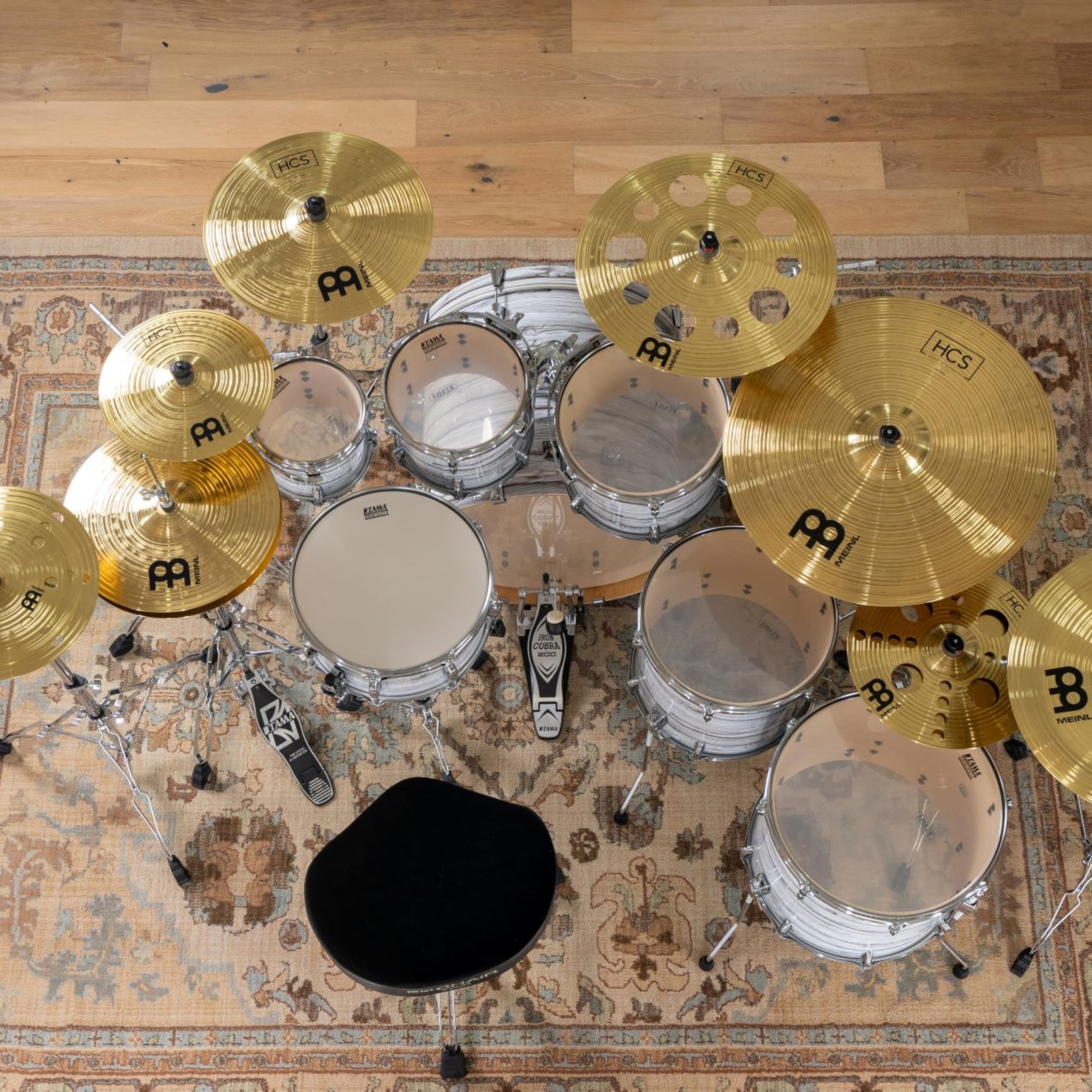 Meinl Cymbals HCS Splash 12" piatto per Batteria, Ottone, Made In Germany (HCS12S)