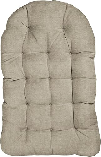 Miniatura 7 de Mozaic Home Sunbrella - Cojín para silla de huevo, 1 unidad (paquete de 1), lona natural