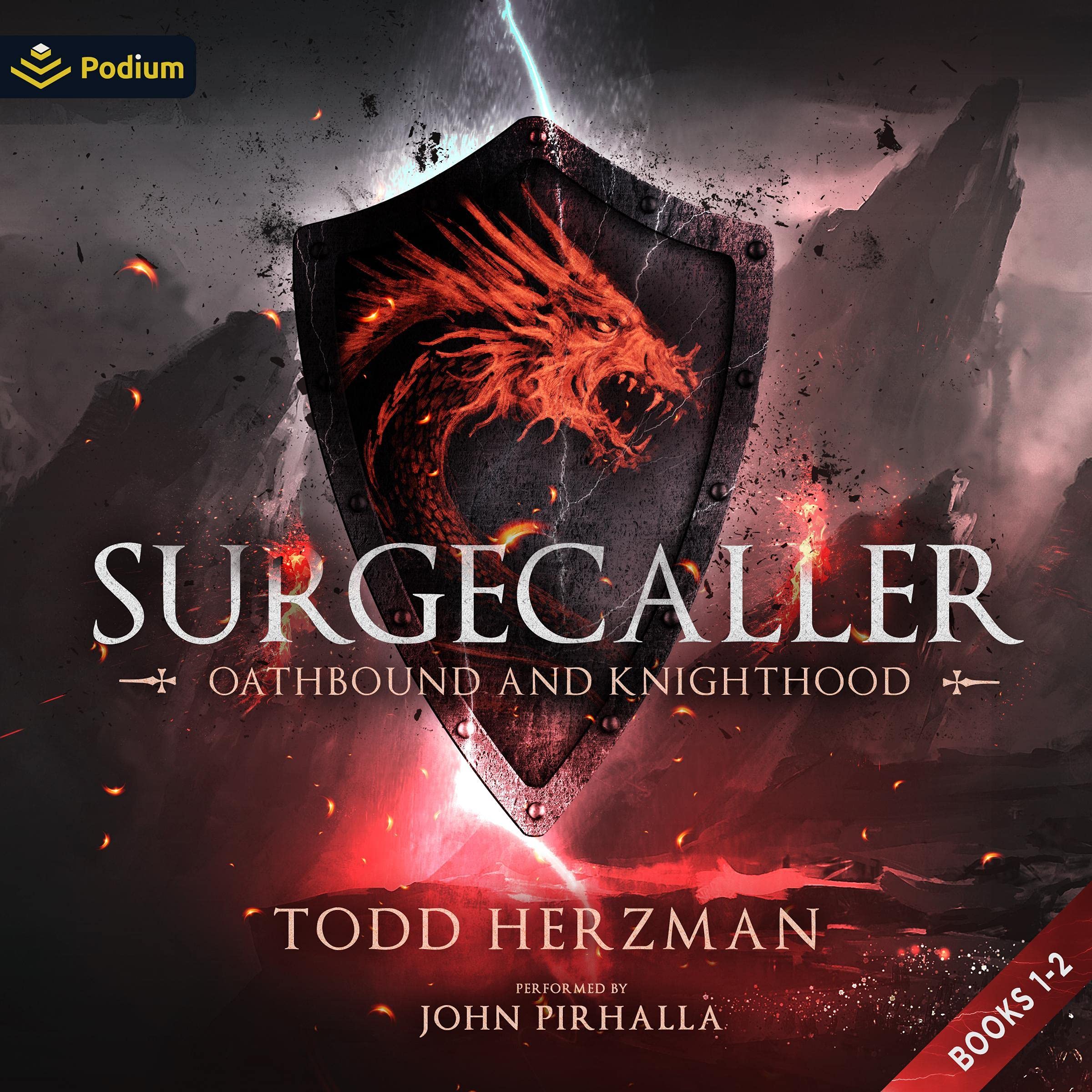 Cover art for Surgecaller: Oathbound and Knighthood