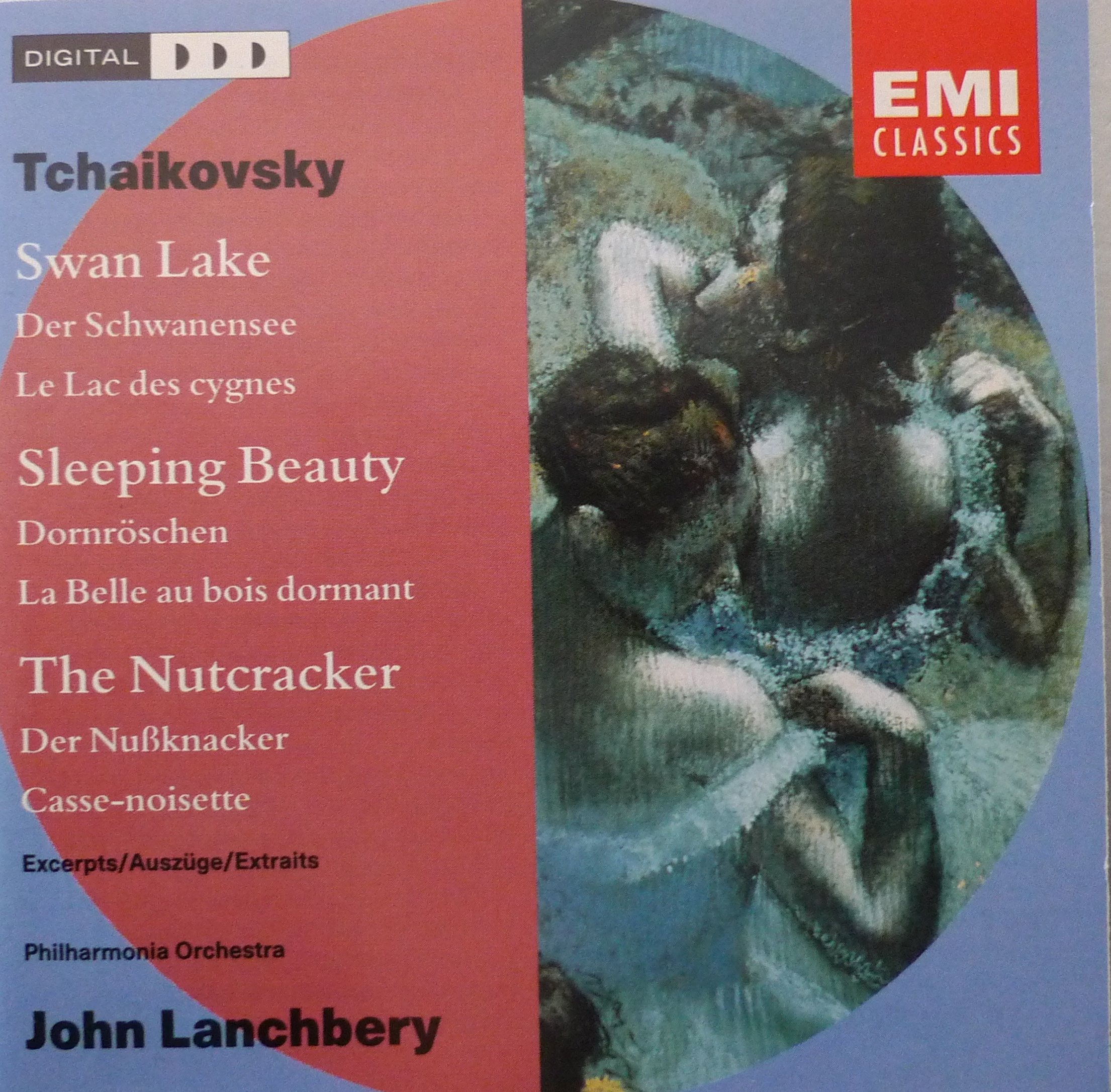 Swan Lake / Sleeping Beauty / Nutcracker [Audio CD] Tchaikovsky and Lanchbery
