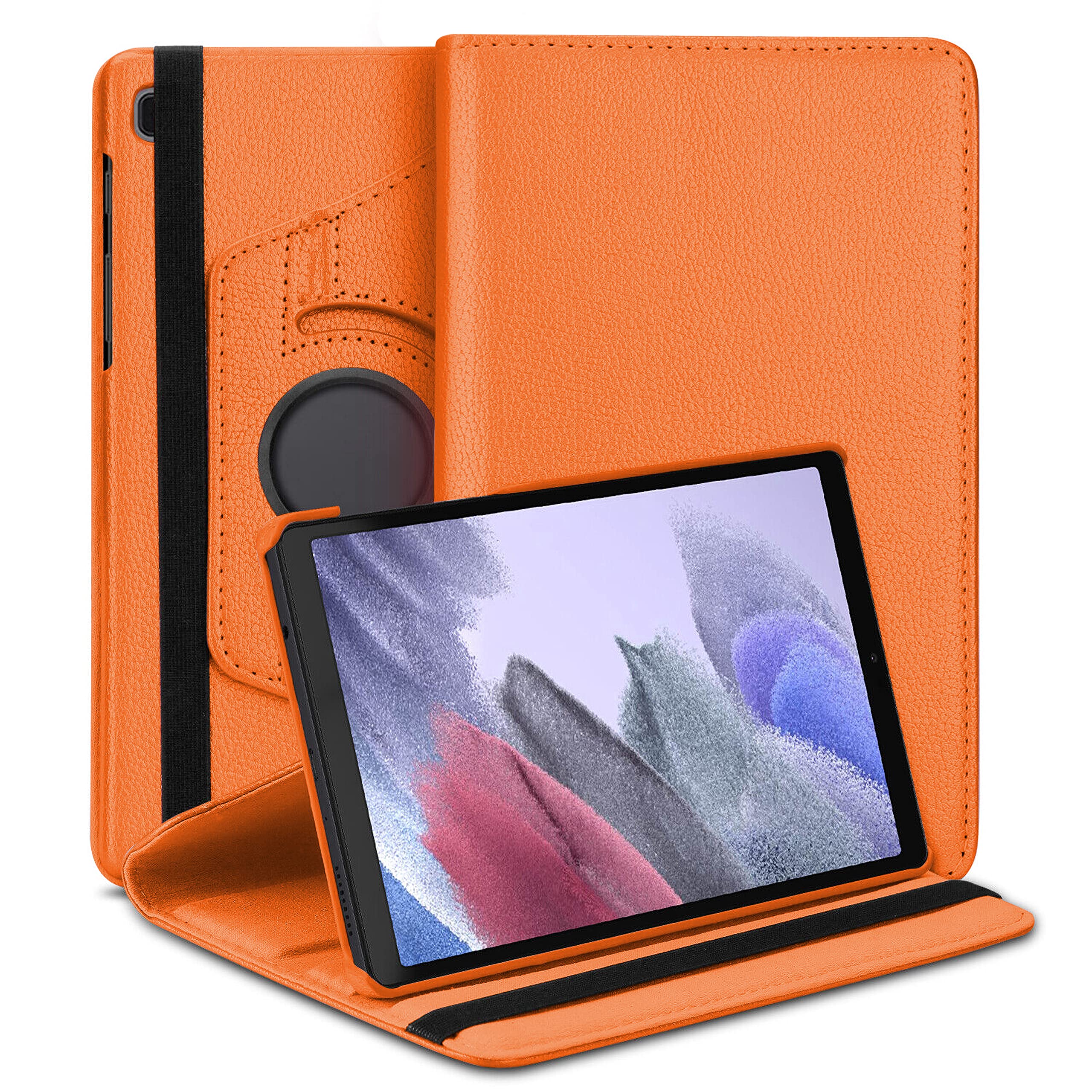 TGK Rotating Cover Case for Samsung Galaxy Tab A7 Lite 8.7 inch (Orange) 360 Degree Leather Stand (B09F9W1LJL) Amazon Price History, Amazon Price Tracker