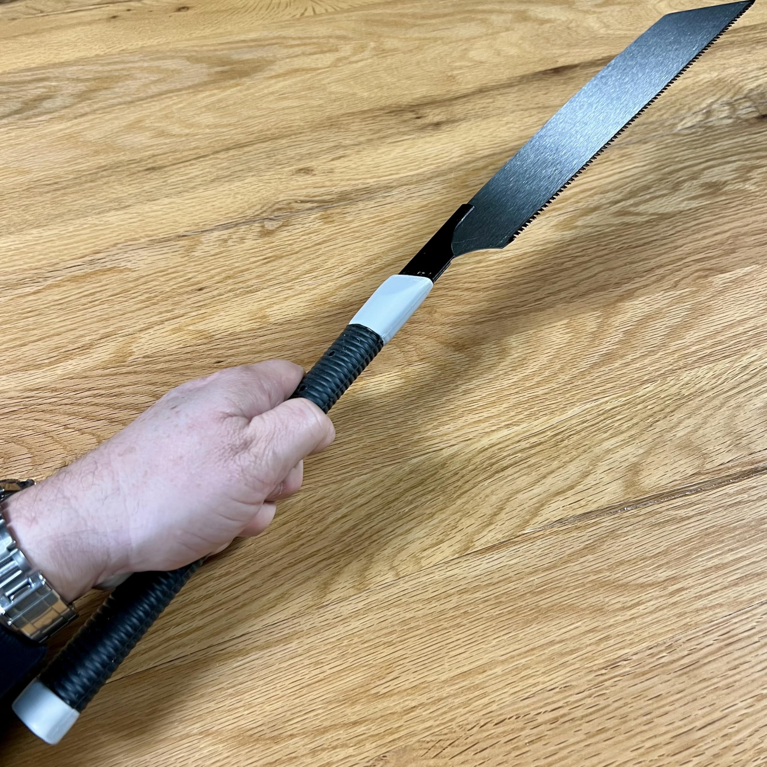 3x Japansäge Kataba, Robuste 270mm Klinge - Superscharfe Japanische Säge Feinsäge für Präzisionsschnitte - Hochwertige Qualität für Profis, ähnl. Zugsäge Laubsäge Fuchsschwanz Holzsäge + 1x Bildmagnet