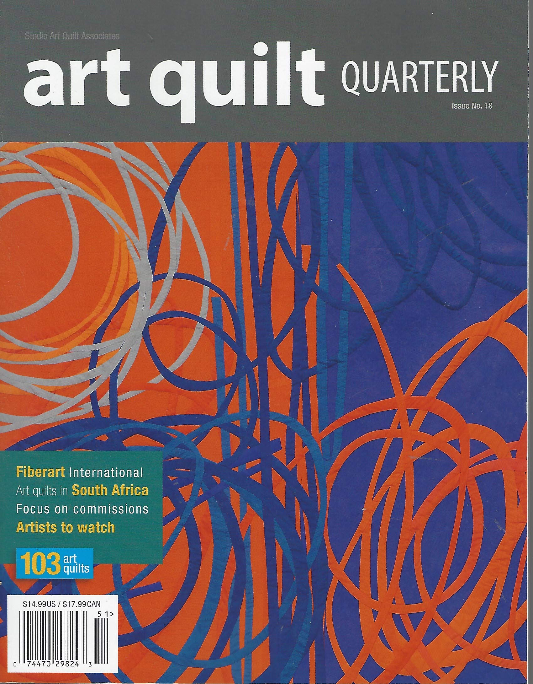 Art Quilt Quarterly Issue 18 Magazine
