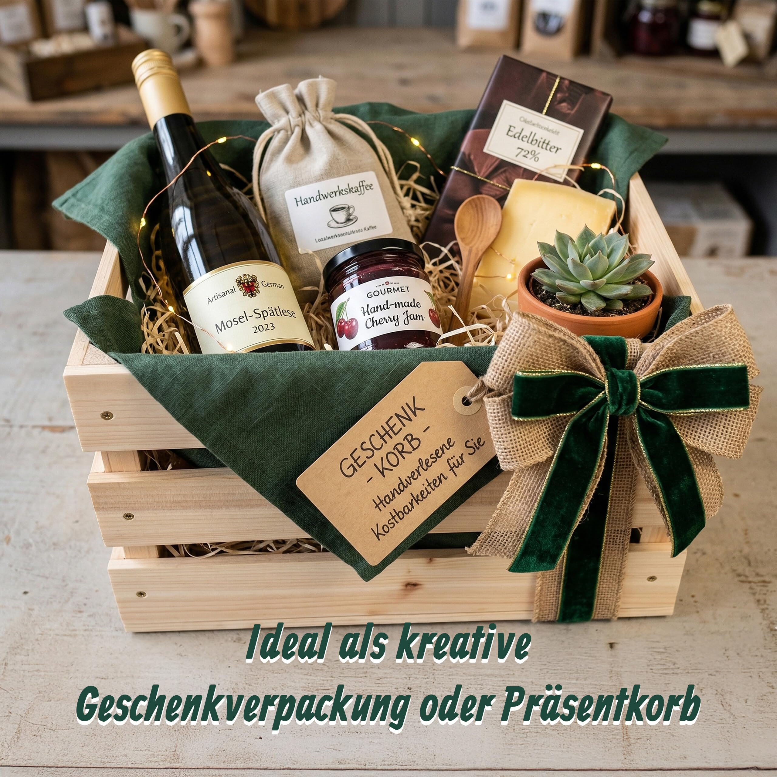 Relaxdays Holzkiste 3er Set, Lagerkisten Vintage, HBT: 25x40x30 cm, Natur