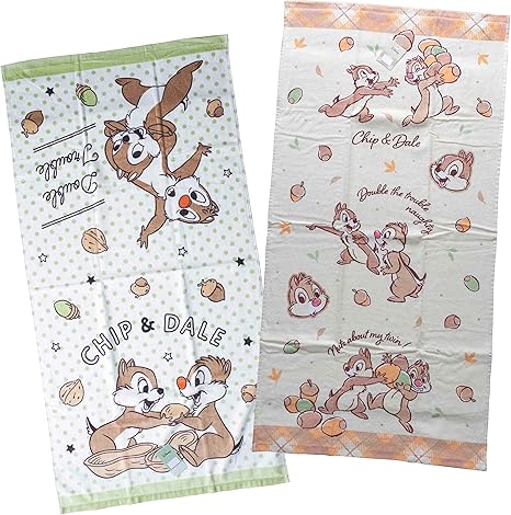 Amazon ディズニー チップ デール キャラクター バスタオル チップとデール 2枚セット 綿100 Aセット バスタオル ホーム キッチン オンライン通販