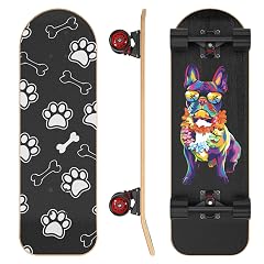 26 Inch Large Pet Skateboard for Dogs and Pets - Canadian Maple Deck Aluminum Trucks PU Wheels -