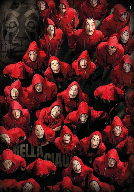 Foto 2 de 6 de Clementoni - Puzzle 1000 Piezas La Casa de Papel, Puzzle Adulto Money Heist, Puzzle Personajes Series(39654)