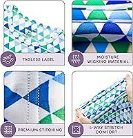 Vista 48 de Rocky Ropa interior térmica para niños, ropa interior larga para niños, capa base para clima frío/esquí Jade