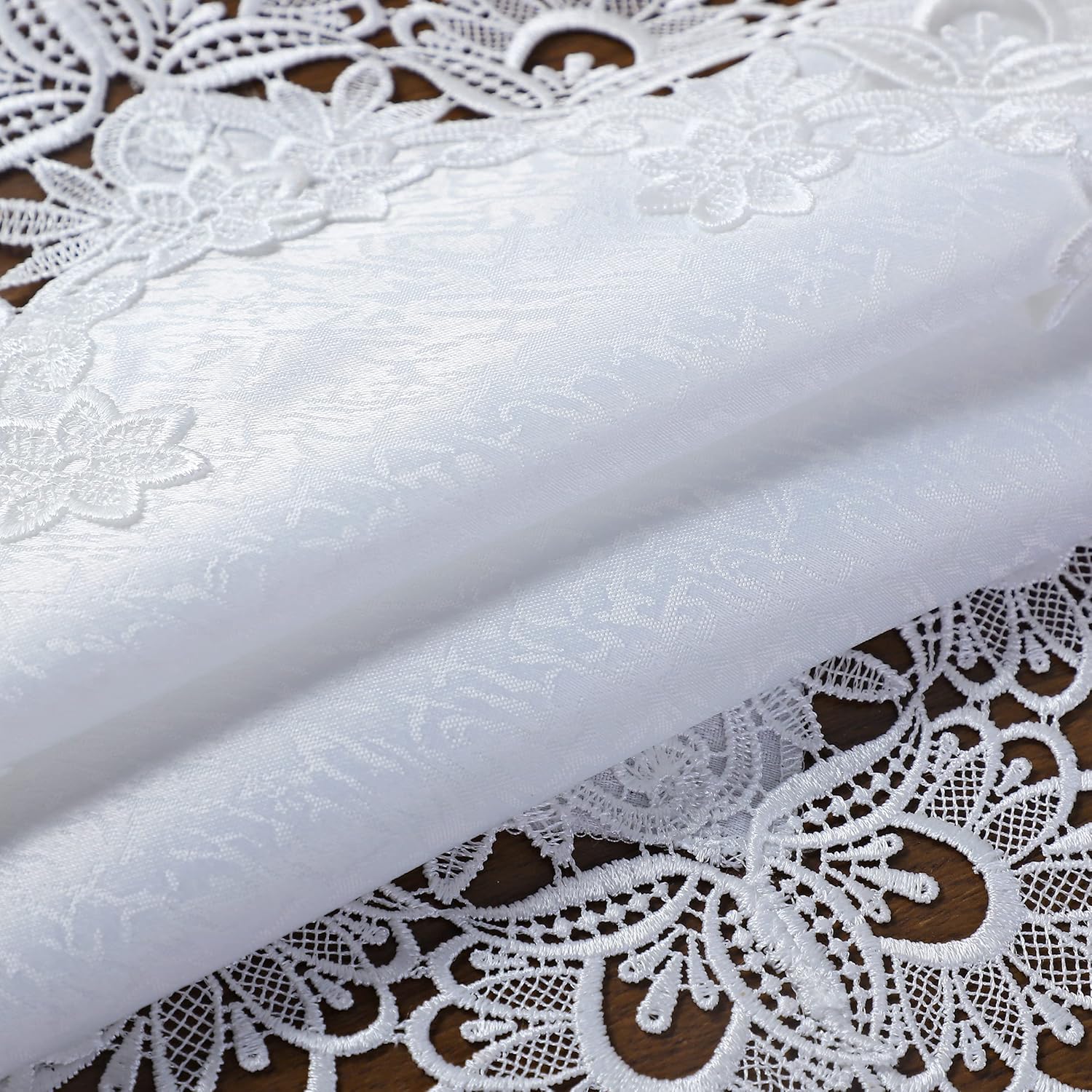 Hоttеѕt Sаlеѕ TaiXiuHome White Lace European Style Minimalist Floral Tablecloth Hollow Top Decoration Table Cover