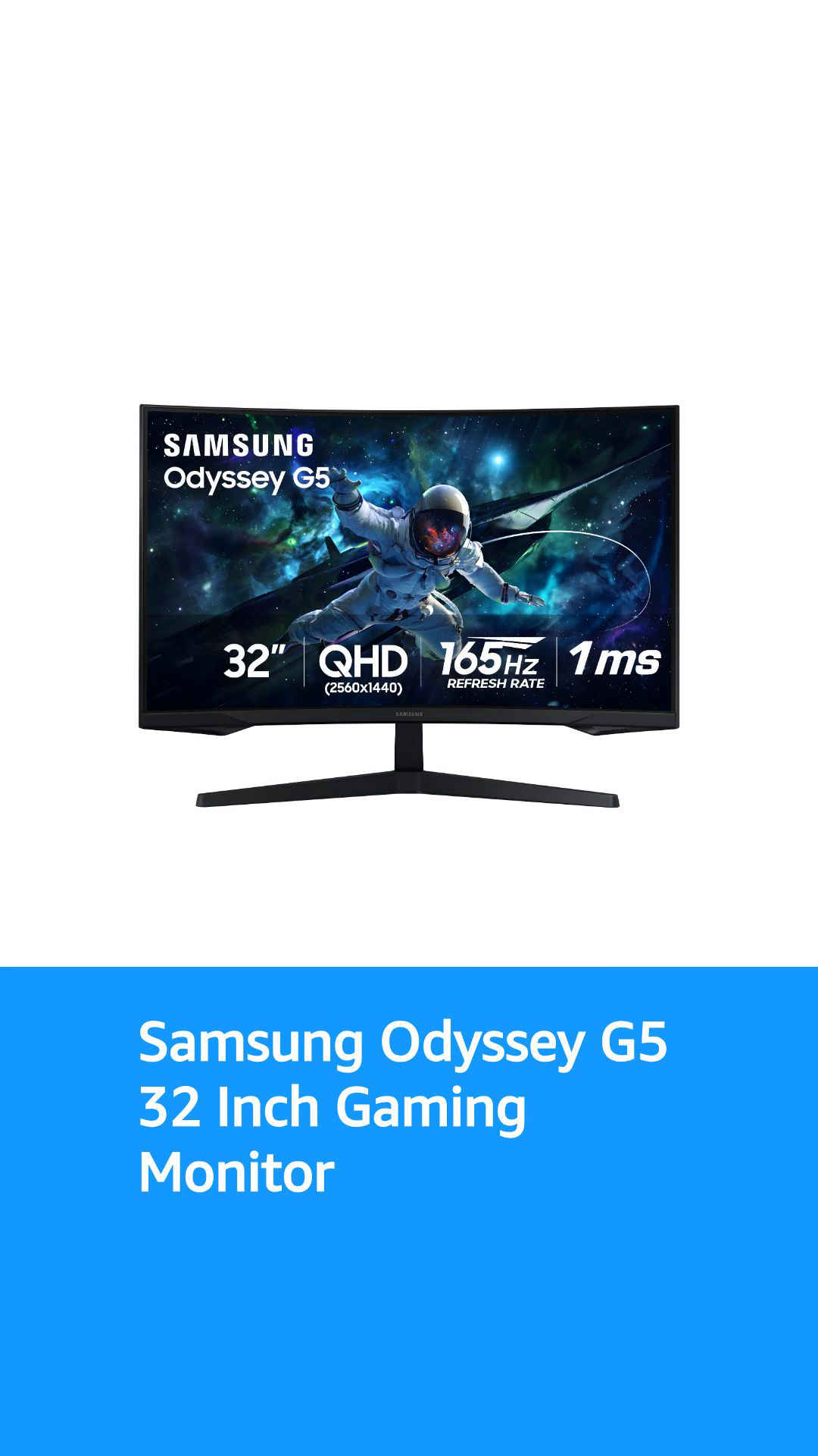 SAMSUNG 4K 32インチ MiniLed 165Hz HDR2000 Samsung 32-inch 4K UHD Computer Monitor | VA Panel, AMD FreeSync