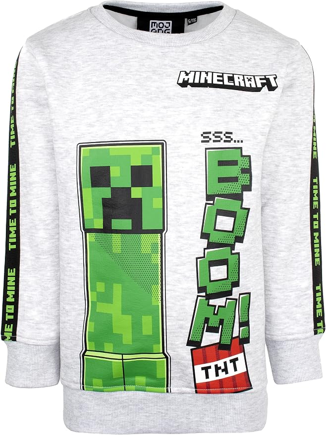 Minecraft - Sweatshirt Cadeau Garçon