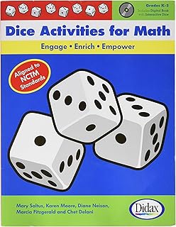 Didax Educational Resources 215295 Dice Activities for Math Book